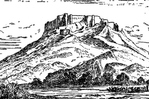Тумлуберд, XII—XIII вв. Общий вид крепости